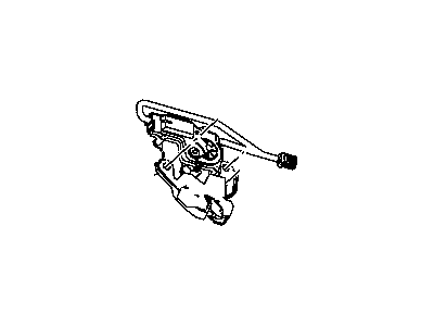 Dodge 5065581AA LATCH Liftgate