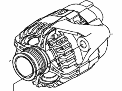 Jeep Renegade Alternator - 68254599AA