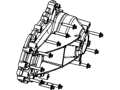 Dodge 68071841AB CASE HALF Rear