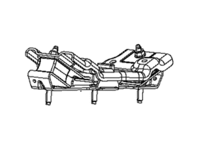 Ram 68090653AA ISOLATOR Transmission Mount