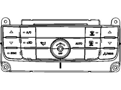 Dodge 55111925AN CONTROL A/C And Heater