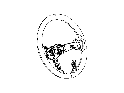 Chrysler 200 Steering Wheel - 1VK251X9AA