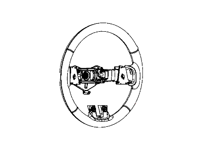 2014 Dodge Avenger Steering Wheel - 1VF88DX9AA