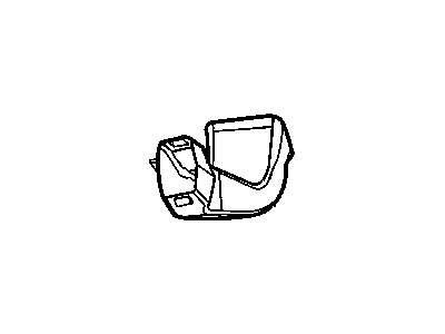 Dodge 4758352 DUCT Floor Console