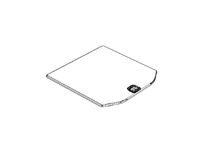 Jeep 5PL13LU5AD COVER Cargo Area Gap Hider