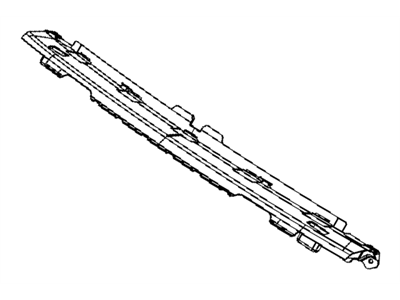 Ram 68031521AC REINFORCEMENT Front Bumper