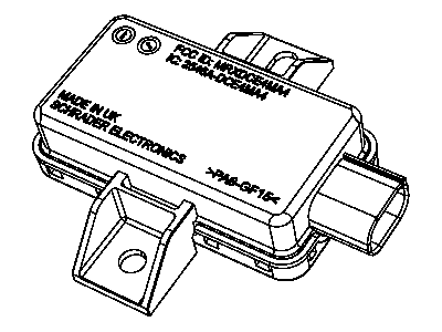 Dodge 56029542AC MODULE Tire Pressure Monitoring
