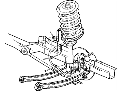 Dodge Neon Brake Line - 4509809AB