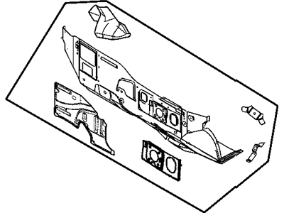 Chrysler Dash Panels - 5054375AC