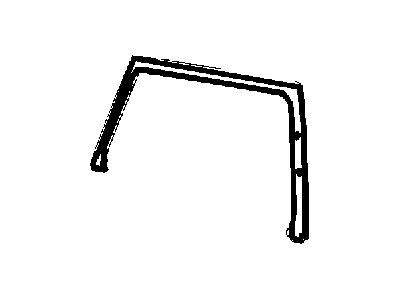 Jeep 55397044AE SEAL Half Door Front Upper