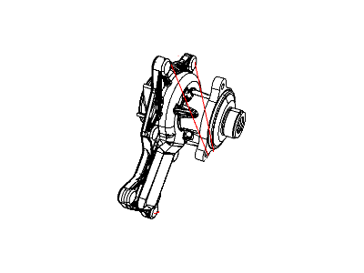 Jeep 4666044AA PUMP Water