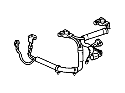 2000 Jeep Grand Cherokee Battery Cable - 56038423AE
