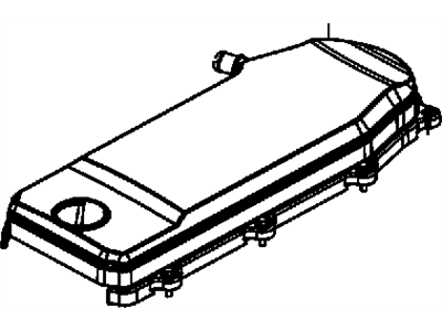 Ram 68037895AA COVER Crankcase Breather