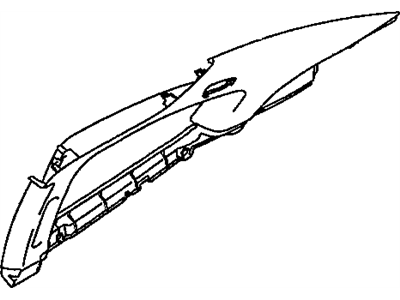 Chrysler MR621732 PANEL Quarter