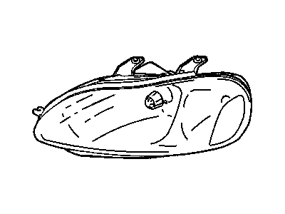 Chrysler MR442089 HOUSING Headlamp