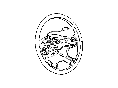 2008 Dodge Nitro Steering Wheel - 1JA44ZJ8AA