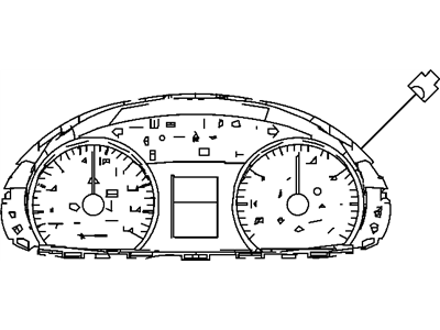 Dodge Sprinter 3500 Instrument Cluster - 68010465AA