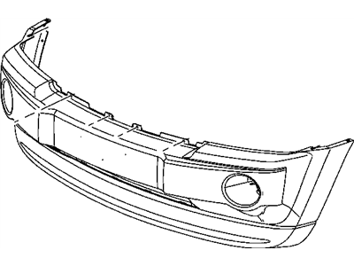 Jeep 5159125AA AIR DAM