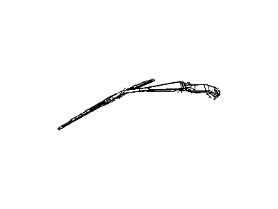 Jeep 68002029AA BLADE Front Wiper