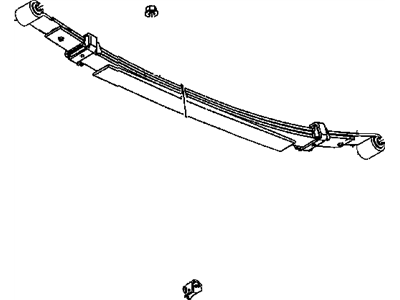 Ram Dakota Leaf Spring - 52855133AF