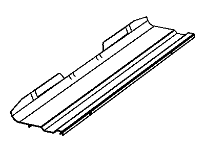 Dodge 55038189AA SEAL Radiator Upper