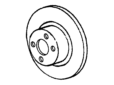 Chrysler PT Cruiser Brake Disc - 4509994AD