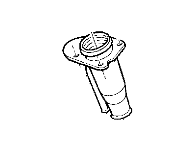 Jeep 52100173AB TUBE Fuel Filler