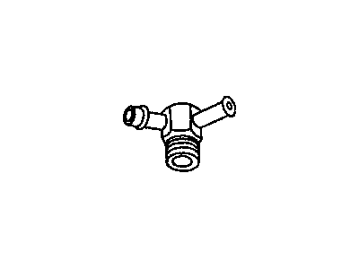 Chrysler 4343761 NIPPLE, Crankcase Vent Valve w/EDM Injected Engine