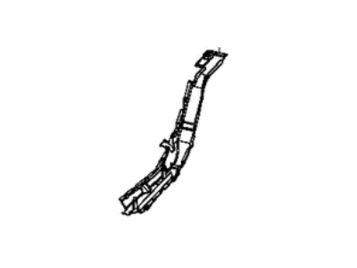 Ram 68357164AC TROUGH Wiring Left Rear Lower