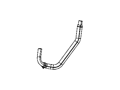 Jeep 52089641AD HOSE Power Steering Return