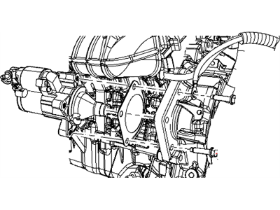 Jeep Starter Motor - 4801694AC