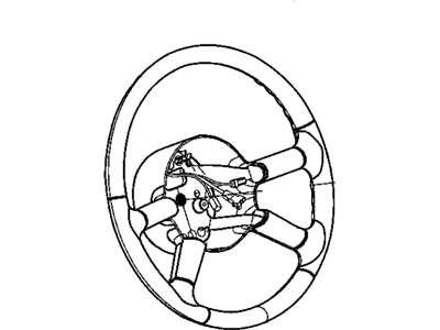 Chrysler PT Cruiser Steering Wheel - YJ071DVAA