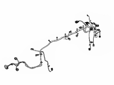 Ram 68096250AB WIRING Front End Module