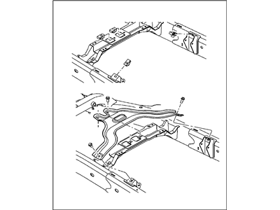 Chrysler 82208223 PLATE PACKAGE Skid - Transfer Case