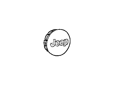 Jeep 52059522AB CAP Wheel Center