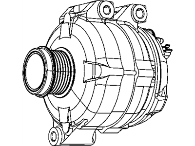 Ram Alternator - 4801779AH