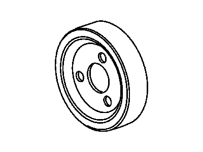 Chrysler 5080492AA PULLEY Water Pump