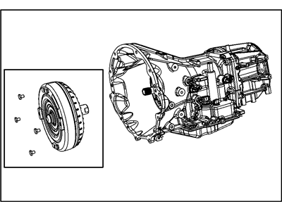 Ram 68039385AC TRANSMISSION KIT With Torque Converter