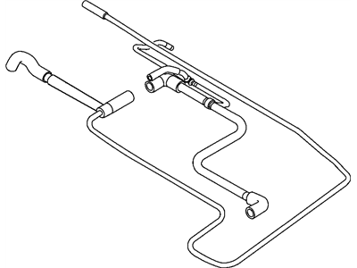 Chrysler 5085024AC HOSE Fuel Vapor