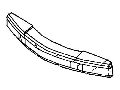 Chrysler 5116156AB FOAM Front Bumper Fascia