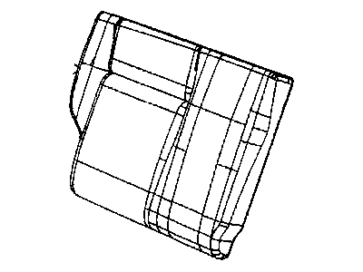 Mopar 68003294AA Foam Seat Back