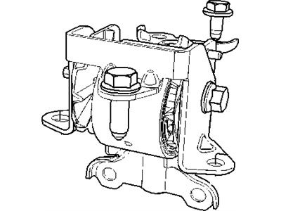 Dodge Caliber Engine Mount - 5105669AE