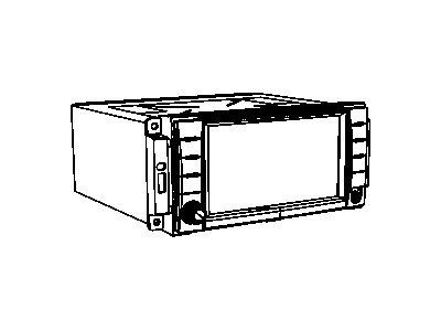 Jeep 68224881AA RADIO MULTI Media