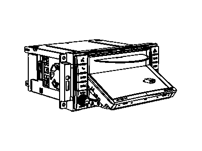 Jeep 68245847AB RADIO MULTI Media