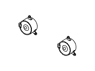 Mopar 5072330AB Fan Motor, Passenger Side
