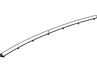 Dodge 68020674AA SEAL Hood