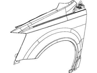 Ram 68029129AB PANEL Fender