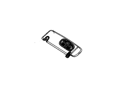Mopar 6EK99DX9AD Visor Illuminated