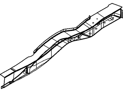 Chrysler 5054179AA LADDER Rear Floor