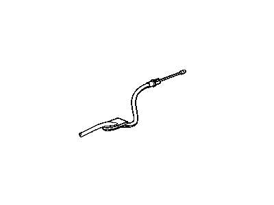 Ram 5154672AB CABLE Parking Brake